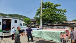 고창군 부안면 지사협, 고창군자원봉사센터와 이동세탁 봉사