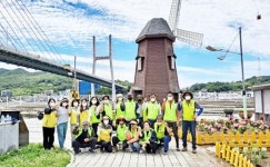 전남 여수시 동문동 주민자치위원회, 여수 해양공원 꽃 물결 조성