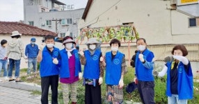 [포토]광주시 남구 월산동 지사협, 마을 정화 봉사활동