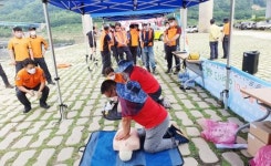 전남 곡성군, 여름철 물놀이 안전사고 예방 안전훈련 실시