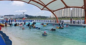 포항 형산강 야외 물놀이장을 아시나요?