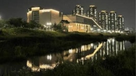 대전시립박물관 야간경관 조명 설치