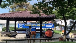 신풍동, 잠시 쉬어가는 야외 무더위 쉼터 인기