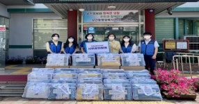 한수원 디지털혁신추진단의 아름다운 기부활동, 성건동에 새 이불 기탁
