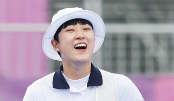 [속보] 안산, 양궁 개인전 금메달...사상 첫 올림픽 양궁 3관왕 등극