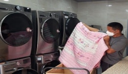 산내면, 취약계층 대상 빨래방 본격 운영