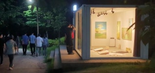 순천시립조례호수도서관, 8월 ‘해 지면 열리는 미술관’ 운영