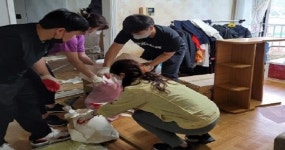 해신동-장애인복지관 민·관 협력해 저소득층 장애인 가정 주거환경개선