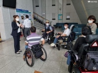 손세화 포천시의원, 포천반월아트홀 장애인 편의시설 점검