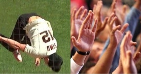 “이얍” 메이저리그 시구한 마블 영화 주연배우… 이후 세리머니에 깜짝 (영상)