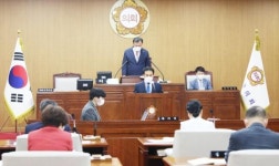 곡성군의회,  제249회 임시회 개회