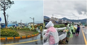장수군 장계면 새마을부녀회, 아름다운 꽃길 걸어요~