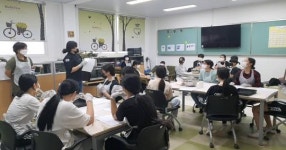 포항동지여자 중학교 제과제빵 진로체험 실시