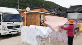 화순군, 15개 마을에서 ‘찾아가는 이동세탁 봉사’ 펼쳐
