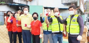 전남 보성군 득량면 복지기동대, 조손·부자가정 환경 개선에 구슬땀