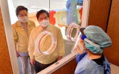 전남 장성군,호남고속도로 백양사 휴게소 선별진료소 설치~추석 연휴에도 운영