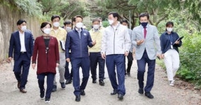 [포토]광주시 동구, 지산유원지 상권활성화 의견청취