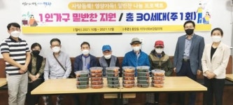 광주시 동구 충장동, ‘사랑듬뿍! 영양가득!’ 밑반찬 나눔 ‘훈훈’