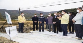 정헌율 익산시장, 수해지역주민 애로청취