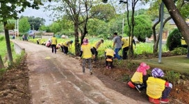 나주시 동강면, 진천1·2리, 운산2리 꽃길 조성 마무리