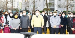[포토]광주시 남구, 유안초등학교 제2라온길 조성사업 현장 간담회