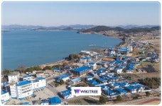 전남 신안군 “압해읍 중심지 색채정비사업”준공식 개최