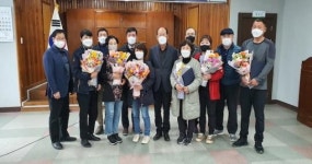 순창군 쌍치면 백은장학회, 대학 입학 신입생 장학금 전달