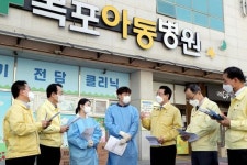 김영록 전남도지사, 소아특화 거점전담병원 살펴
