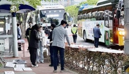 순천교통 시내버스,순천시민을 외면한  노조 파업 9일째