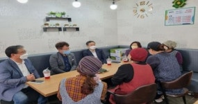 군산시, 9개 자활기업 현장 방문