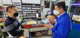 오하근 순천시장 후보, 소상공인과 함께 공식선거운동 시작