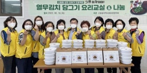 광주시 광산구 신흥동 어르신들, 직접 담근 열무김치 나눔