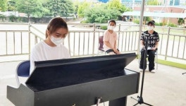 일신초등학교, 학생회 주관 버스킹 행사 열어