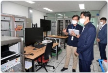 김광진 광주시 문화경제부시장,한국전기연구원 광주분원 방문