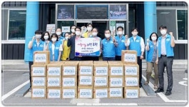 최병용 전남도의원,한국산업단지공단·여수 쌍봉동주민센터와 취약계층에 온정 나눠