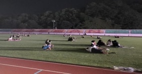 괴산군, 종합운동장서 야외 무료영화 상영