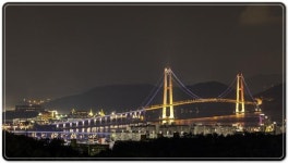 전남 광양시, 이순신대교 먹거리타운은 벌써 가을