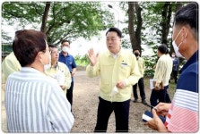 구복규 화순군수, “집중호우 대비 철저”~산사태 취약지역 점검