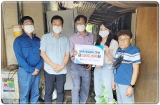 전남 곡성군 겸면-한국석유공사 곡성지사,취약 가구 주거환경개선 실시