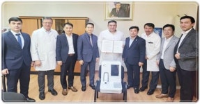 주식회사 무송엘티씨- 우즈베키스탄 국립암센터와 종양표지자(암)에 관한 글로벌 임상