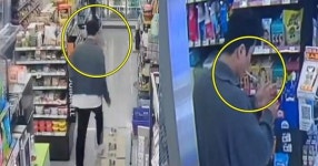 음주운전 신혜성, 담배 물고 편의점 들락날락…체포 직전 CCTV 확보 (영상)