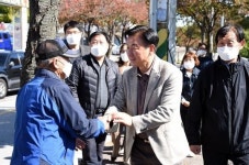 김동근 의정부시장, 입석마을 보안 취약 지역 점검