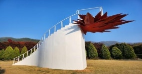 정읍시 내장산 국립공원, 천국의 계단・단풍터널 사진찍기 명소 설치