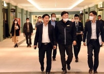 김동근 의정부시장, 남양주 다산동 지식산업센터 방문