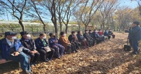 고창군 아산면 지사협, 치유행복 나들이 활동 실시