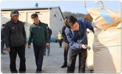 전남 강진군, 2022년산 공공비축미곡 매입 본격 시작