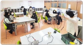 함평중 교직원, 목공예 체험으로 힐링하며 행복 충전