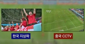 “분명 생중계인데...” 전 세계에서 중국 월드컵 화면만 다른 이유 (영상)