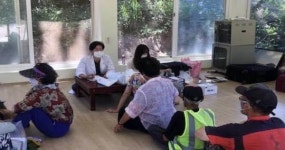 군산시, 5개 도서 찾아가는 보건의료서비스 성료