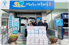 오뚜기식품 이사 조고봉씨, 곡성군에 라면 70박스 기부